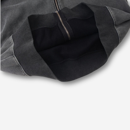 Acid Wash Balaclava Hoodie